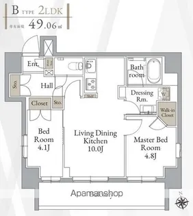 LIVECASA高円寺【2階】の間取り