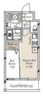 JMFレジデンス学芸大学【2階】の間取り