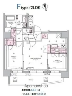 SYFORME ITABASHI Ⅲ【12階】の間取り