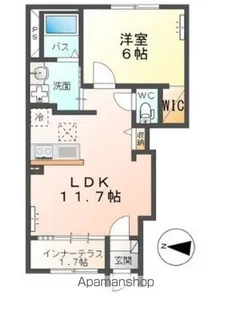 AMBITIONⅢ【1階】の間取り