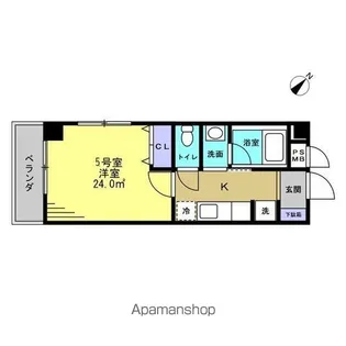 BAYSHORE登戸【3階】の間取り