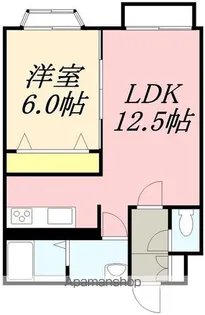 カーサカロ【101号室】の間取り