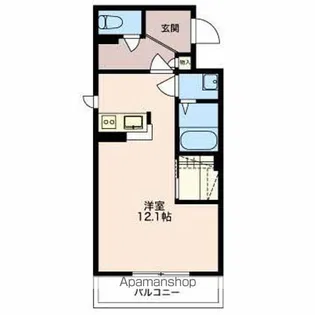ボナール華 C【3階】の間取り