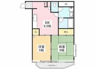 いづみマンション一ツ橋【203号室】の間取り