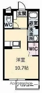 グランドメゾン西宮浦【305号室】の間取り