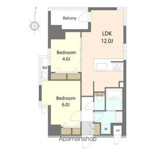 S-RESIDENCE高岳clarity【2階】の間取り