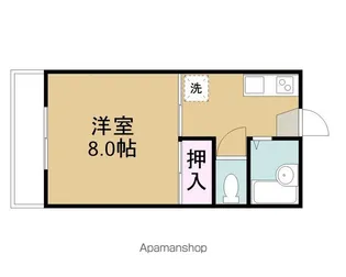 コーポ日浅5【2階】の間取り