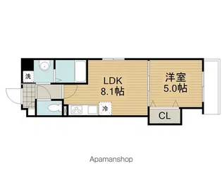 ラモーナ諸福?【1階】の間取り