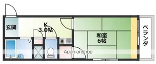 山脇ビル【4階】の間取り