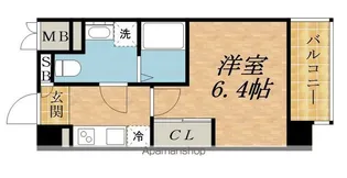 レジュールアッシュ塚本【803号室】の間取り