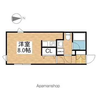 BRANCHE御器所【1階】の間取り