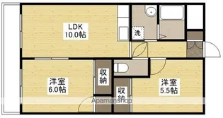 プレシオ住本【2階】の間取り