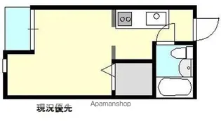 LA新徳田A【3階】の間取り