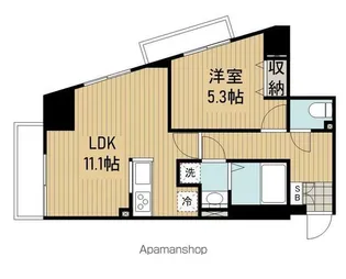 テラス阿佐ヶ谷【2階】の間取り