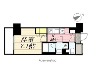 プライマル船橋【9階】の間取り