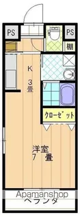 コンフォート25【6階】の間取り