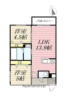 JAMUSICA(ジャムジカ)【2階】の間取り