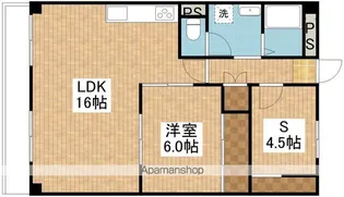 グリーンハイツ米山【110号室】の間取り