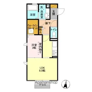 みのり【1階】の間取り