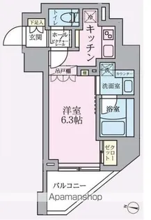 ARKMARK中野【2階】の間取り