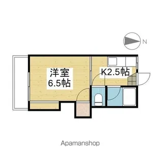 コーポ大西【207.号室】の間取り