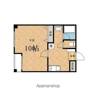 グランフォルム常磐【2階】の間取り