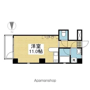 LIBRE悠【301号室】の間取り