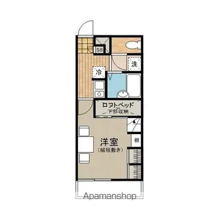 フォーチュンフォレスト【307号室】の間取り