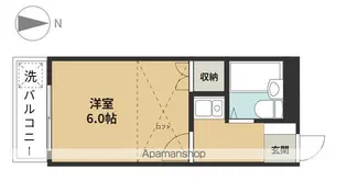 ラグラシューズ新清洲GⅠ【204号室】の間取り