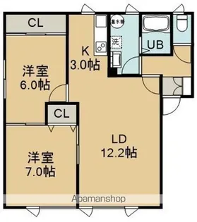 AMABILIS【2階】の間取り