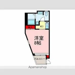KITAFLAT【101号室】の間取り