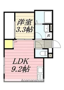 GAIA 櫛原【1階】の間取り