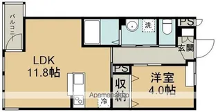 オーロピーノ【2階】の間取り
