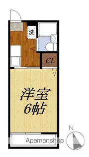 アスターB【2階】の間取り