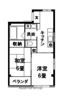 エヌワン・ビル【5階】の間取り
