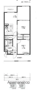 M'S RING GRANDE 春日出北【304号室】の間取り
