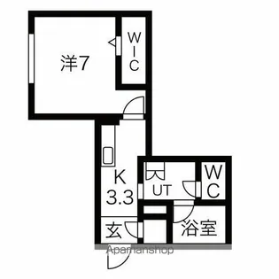 グランサフィール【1階】の間取り