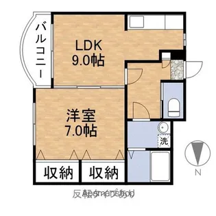 ラ・ミッシェル定正【B105号室】の間取り