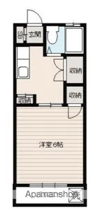 アメニティ千川【2階】の間取り
