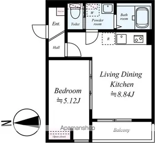 GRADUS八千代中央Ⅲ【2階】の間取り