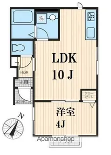 ボンメゾンM【1階】の間取り