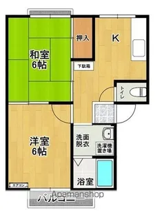 ファーストパレスⅡA棟【2階】の間取り