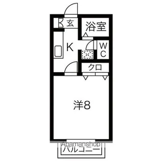 サン・friends大手【2階】の間取り