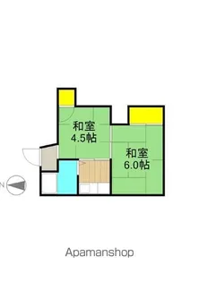 佐原アパート【2号室】の間取り