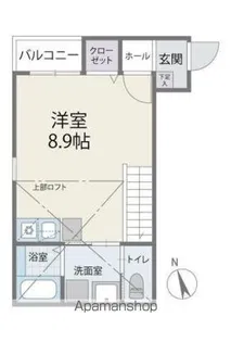 ジラフ桜ヶ丘A【1階】の間取り