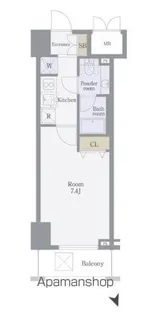 サンスタレ浅草【2階】の間取り