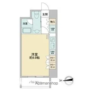 S−FORT桜山【501号室】の間取り