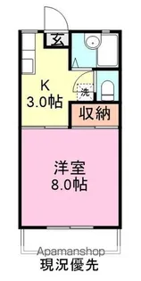 エアーストリームβ【1階】の間取り