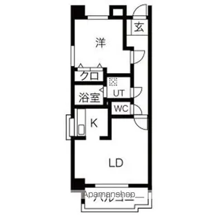 レスポワールⅢ【2階】の間取り