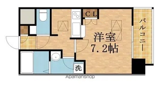 カスターニャ三国本町【502号室】の間取り